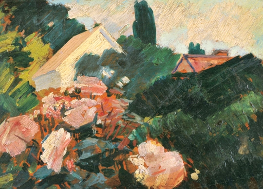 Vaszary János (1867-1939) Spring Landscape