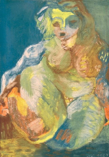 Bán Béla (1909-1972) Woman Nude, 1946