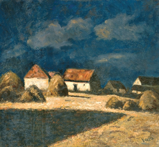 Koszta József (1861-1949) Vihar előtti fények
