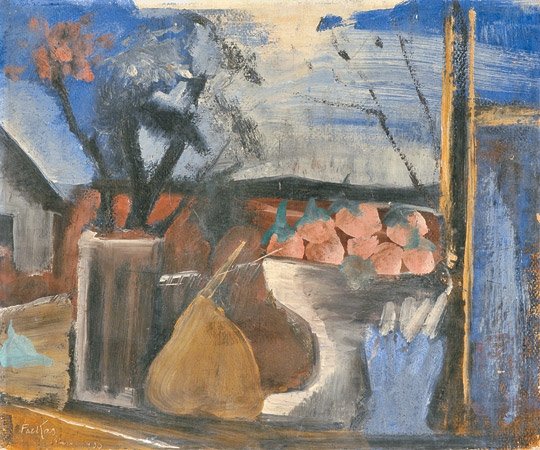 Farkas István (1887-1944) Still-life with Pear, 1930