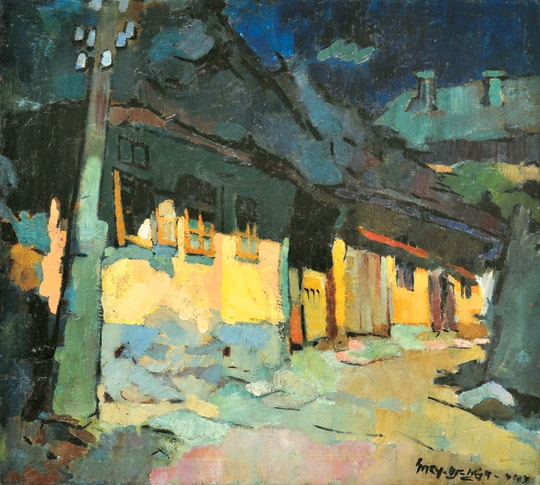 Nagy Oszkár (1883-1965) Nagybányai utca, 1943
