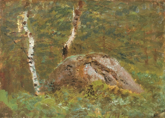Mednyánszky László (1852-1919) Inside the Forest