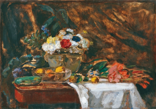 Iványi Grünwald Béla (1867-1940) Table Still-life
