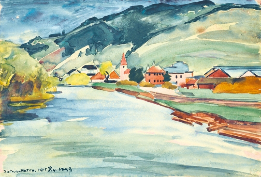 Vaszary János (1867-1939) Dorna-Vatra, 1915