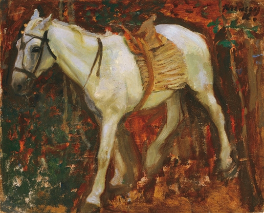 Ferenczy Károly (1862-1917) Study to the Three Magi (Horsestudy), 1898
