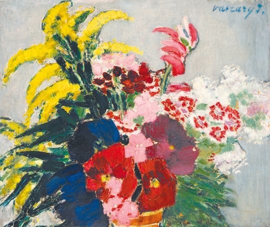 Vaszary János (1867-1939) Flower Still-life