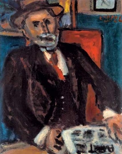 Czóbel Béla (1883-1976) Monsieur Paquereau, 1930