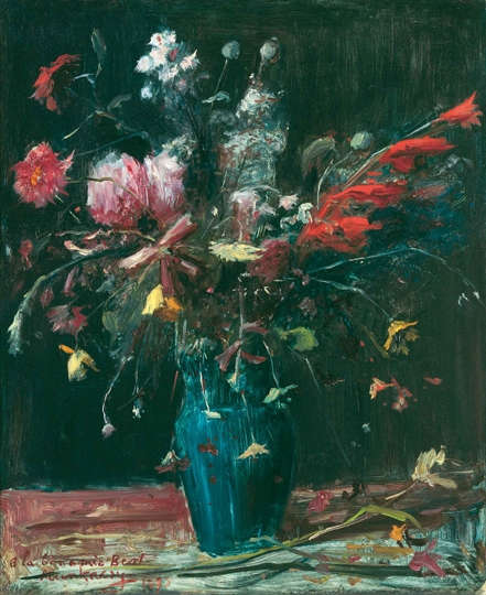 Munkácsy Mihály (1844-1900) Virágcsendélet, 1885