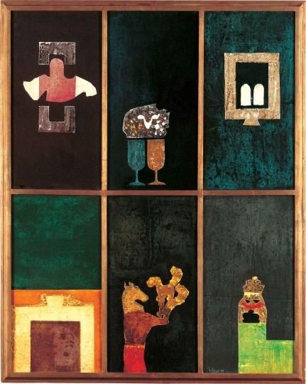 Bálint Endre (1914-1986) Variációk a groteszk temetésre, 1975