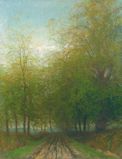 Mednyánszky László (1852-1919) Út az erdő mélyén