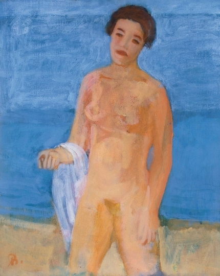 Bernáth Aurél (1895-1982) Álló női akt, 1930
