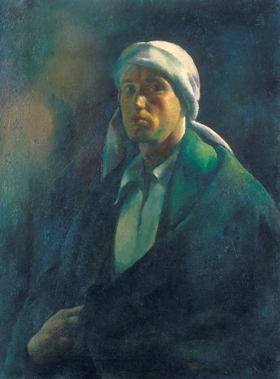 Patkó Károly (1895-1941) Önarckép, 1922