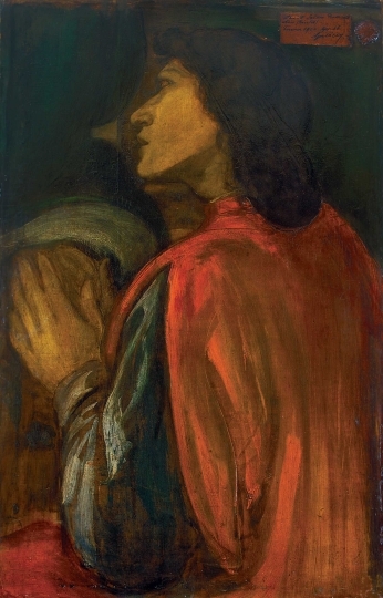 Gulácsy Lajos (1882-1932) Botticelli-átirat, 1904