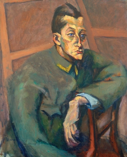 Tihanyi Lajos (1885-1938) Grósz Andor portréja, 1915