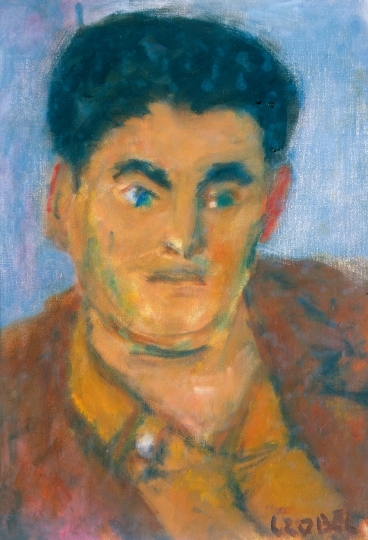 Czóbel Béla (1883-1976) Dévényi Iván arcképe, 1964
