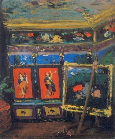 Szinyei Merse Pál (1845-1920) Műterem, 1873