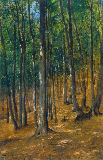 Szinyei Merse Pál (1845-1920) Forest Study, 1876