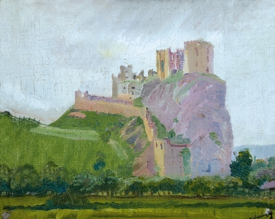 Mednyánszky László (1852-1919) Beckó Castle ( The Castle Hill with Ruins), circa 1890