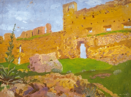 Mednyánszky László (1852-1919) Ruins at Beckó, 1890s