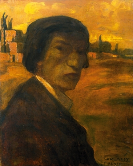 Gulácsy Lajos (1882-1932) Self-portrait, 1904