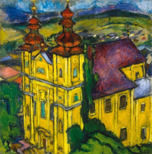Dénes Valéria 1877-1915 Church, 1908