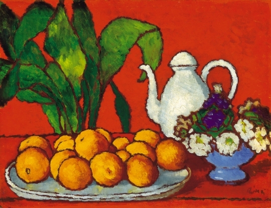 Rippl-Rónai József (1861-1927) Still life with oranges, circa 1910