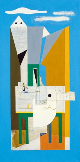 Korniss Dezső (1908-1984) Szentendre motif IV., 1935