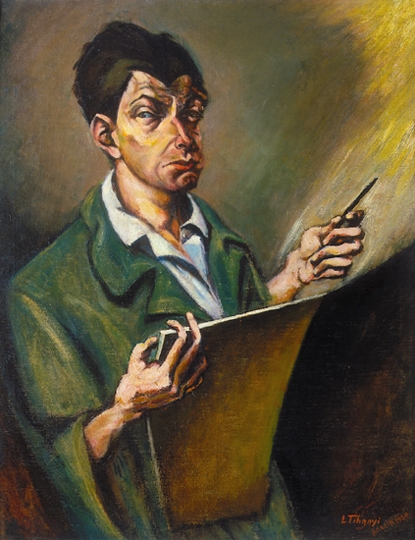 Tihanyi Lajos (1885-1938) Self-portrait, 1920
