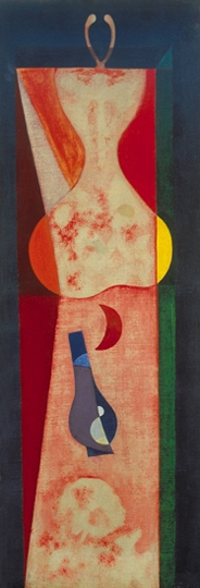 Bálint Endre (1914-1986) Composition with paraffin lamp, 1950