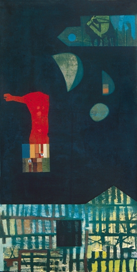 Bálint Endre (1914-1986) Vision in Rouen, 1961