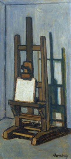 Barcsay Jenő (1900-1988) Festőállvány, 1961