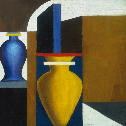Bortnyik Sándor (1893-1976) Still life with a vase, 1923