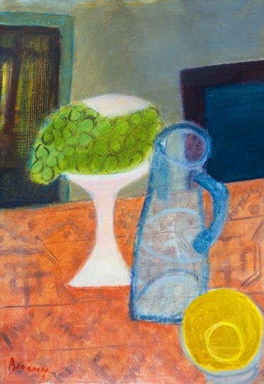 Berény Róbert (1887-1953) Still life with a jug II., around 1928
