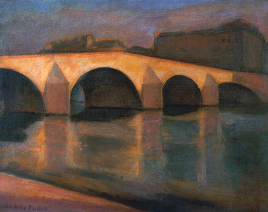 Czigány Dezső (1883-1938) Pont Royal, 1925