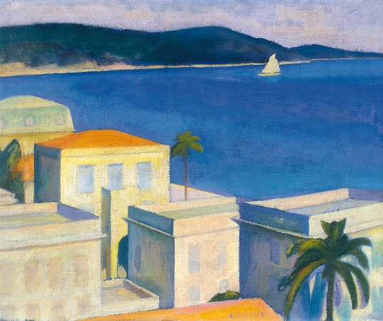 Czigány Dezső (1883-1938) Nizza, 1926-1927 körül