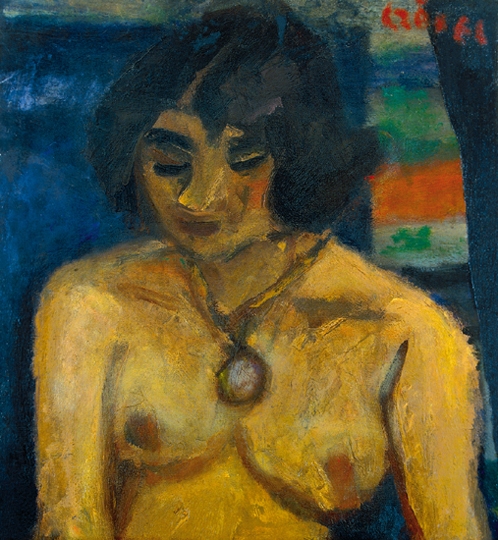 Czóbel Béla (1883-1976) Female nude, around 1930