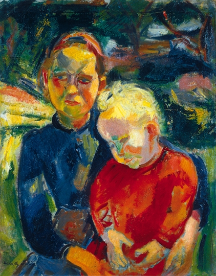Márffy Ödön (1878-1959) Testvérek, 1921 körül