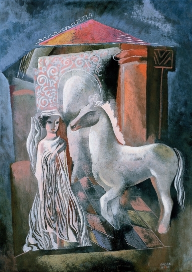 Kádár Béla (1877-1956) Reminescence, late 1930s