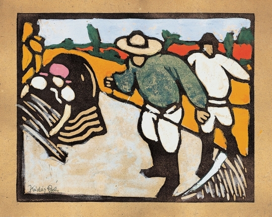 Kádár Béla (1877-1956) Harvest, 1910