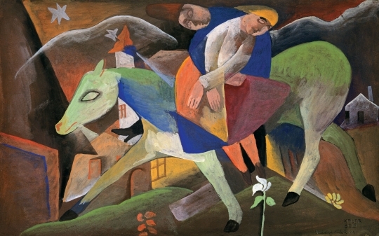 Kádár Béla (1877-1956) Melancholy Journey, 1923