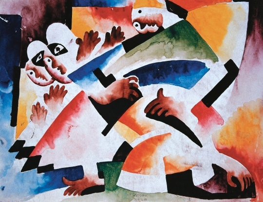 Kádár Béla (1877-1956) Figures, 1923