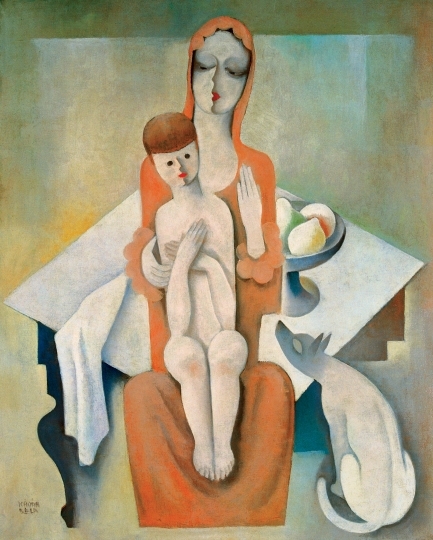Kádár Béla (1877-1956) Mother and Child, circa 1929