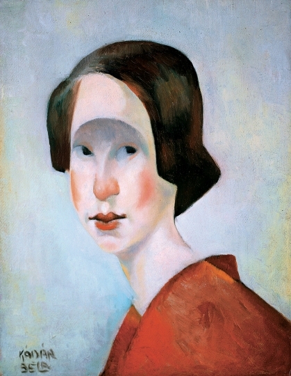 Kádár Béla (1877-1956) Luca, a művész leánya, 1928 körül