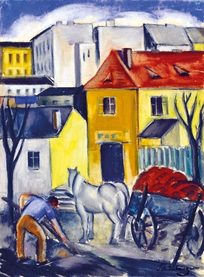 Schönberger Armand (1885-1974) Houses in Tabán