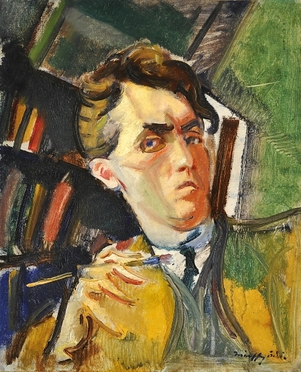 Márffy Ödön (1878-1959) Self Portrait, 1917