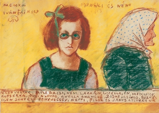 Rippl-Rónai József (1861-1927) Manci és néni, 1913