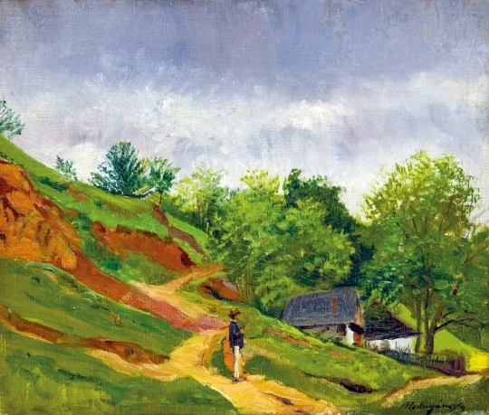 Mednyánszky László (1852-1919) Mountainside