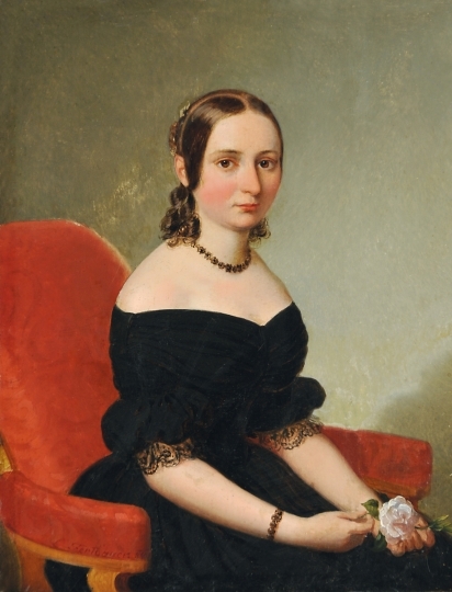 Fertbauer, Leopold (1802-1875) Női portré