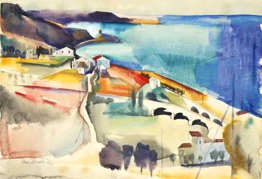 Aba-Novák Vilmos (1894-1941) Seaside, 1930