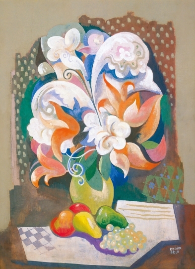 Kádár Béla (1877-1956) Virágcsendélet